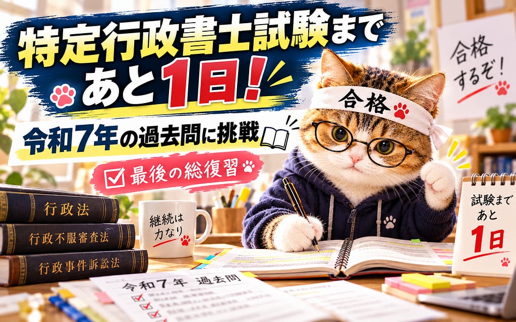 いよいよ最終回！明日は試験当日！がんばろう！